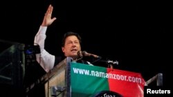 Former Pakistani Prime Minister Imran Khan (file photo)