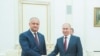 Președintele rus Vladimir Putin și președintele Igor Dodon, Moscova, Rusia, 7 septembrie 2019.