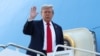 Дональд Трамп перед відбуттям на Аляску, де 15 серпня пройде його зустріч із Володимиром Путіним