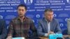 Гражданские активисты Альнур Ильяшев (слева) и Мухтар Тайжан (справа), отбывшие 15 суток ареста за выход на митинг