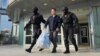 South Korean cryptocurrency entrepreneur Hyeong Do Kwon leaves prison in Montenegro after being sentenced in March. (file photo)