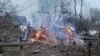 Наступствы расейскага абстрэлу Сумскай вобласьці ў канцы лютага 2025 году. Ілюстрацыйнае фота 