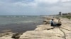 Побережье Каспийского моря. 