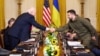Президент Украины Владимир Зеленский и президент США Джо Байден (слева). Белый дом. Вашингтон, 21 сентября 2023 года 