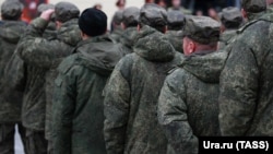After President Vladimir Putin announced a partial mobilization in September 2022, tens of thousands of Russian men fled the country to avoid enlistment. (file photo)