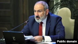 Armenian Prime Minister Nikol Pashinian (file photo)