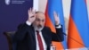 Armenia - Prime Minister Nikol Pashinian speaks during a news conference in Yerevan, March 14, 2023.