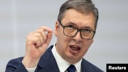 Serbian President Aleksandar Vucic (file photo)