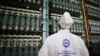 Gas centrifuges at Uranium Enrichment Department 53 of the Ural Electrochemical Combine, a subsidiary of Rosatom 