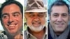 Three of the five individuals the United States hopes to have released are (left to right) Siamak Namazi, Morad Tahbaz, and Emad Sharghi.