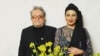 Dariush Mehrjui and his wife, Vahideh Mohammadifar (file photo)