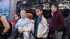The evacuees were flown from Egypt to Bucharest on board a Romanian military plane and then continued their journey to Moldova by bus.