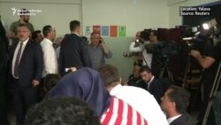 Erdogan's Rivals Vote In Turkey's Elections