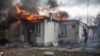 Къща в градчето Ирпин близо до Киев, 4 март. Снимката е илюстративна.