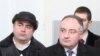 Armenia -- Head of NA Standing Committee on Defense, National Security and Internal Affairs Hrair Karapetyan visits army recruitment center, Yerevan, 23Dec2011