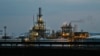 Bulgaria's sole oil refinery, Russian-owned Lukoil Neftochim Burgas, near the city of Burgas on the Black Sea coast. 