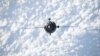The leak from the Progress MS-21 cargo ship was spotted on February 2 and followed a similar leak from a Soyuz crew capsule in December. (file photo)
