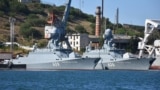Носители крылатых ракет «Калибр» – малые ракетные корабли Черноморского флота РФ «Вышний Волочёк» и «Орехово-Зуево» в Севастопольской бухте, архивное фото