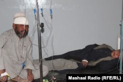Pakistani refugees in Khost injured in air strikes, reportedly by Pakistani warplanes.