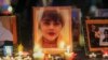 Mahsa Amini, 22, died in police custody in September 2022 after allegedly wearing a head scarf improperly. Her death sparked international protests against the hard-line clerical regime. 