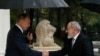 Russia - Russian President Vladimir Putin greets Armenian Prime Minister Nikol Pashinian in Sochi, October 31, 2022.