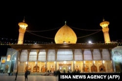 The Shah Cheragh mausoleum in the city of Shiraz.