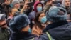 Акция в поддержку журналиста Болота Темирова и акына Болота Назарова. 23 января 2022 года.