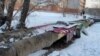 In some parts of Ekibastuz, residents wrapped the dilapidated pipelines with blankets and other materials to try to prevent them from freezing as the region has experienced one of its coldest winters in decades.