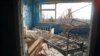 Розбита обстрілами лікарня в селищі Високопілля на Херсонщині, січень 2023 року