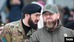 Магомед Даудов с Рамзаном Кадыровым