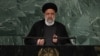 Iranski predsjednik Ebrahim Raisi obraća se na 77. sjednici Generalne skupštine Ujedinjenih naroda u sjedištu UN-a u New Yorku, SAD, 21. septembra 2022. 