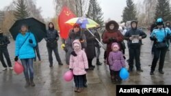 Урам җыенында балалар да катнашты