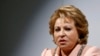 Valentina Matviyenko: "A happy person will not strive to become a terrorist."