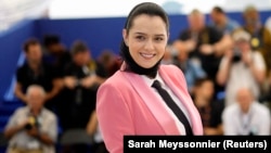 Taraneh Alidoosti in Cannes in May.