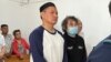 Qosai Makhanbaev appears in court in Almaty in June.