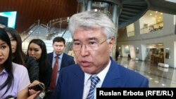 Арыстанбек Мұхамедиұлының мәдениет және спорт министрі болып тұрған кезі. 2016 жыл.