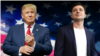 Дональд Трамп, ліворуч, і Володимир Зеленський (колаж)