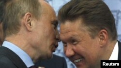 Оьрсийчоь -- Оьрсийчоьнан президент Путин Владимир а, Газпроман куьйгалхо Миллер Алексей а, 10Охан2012