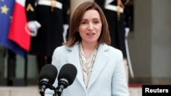 Moldovan President Maia Sandu 
