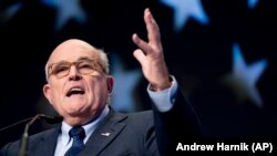 Руди Джулиани, адвокат президента США Дональда Трампа.
