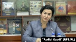 Мавлуда Қаландарзода, раиси Додгоҳи олии иқтисодии Тоҷикистон.