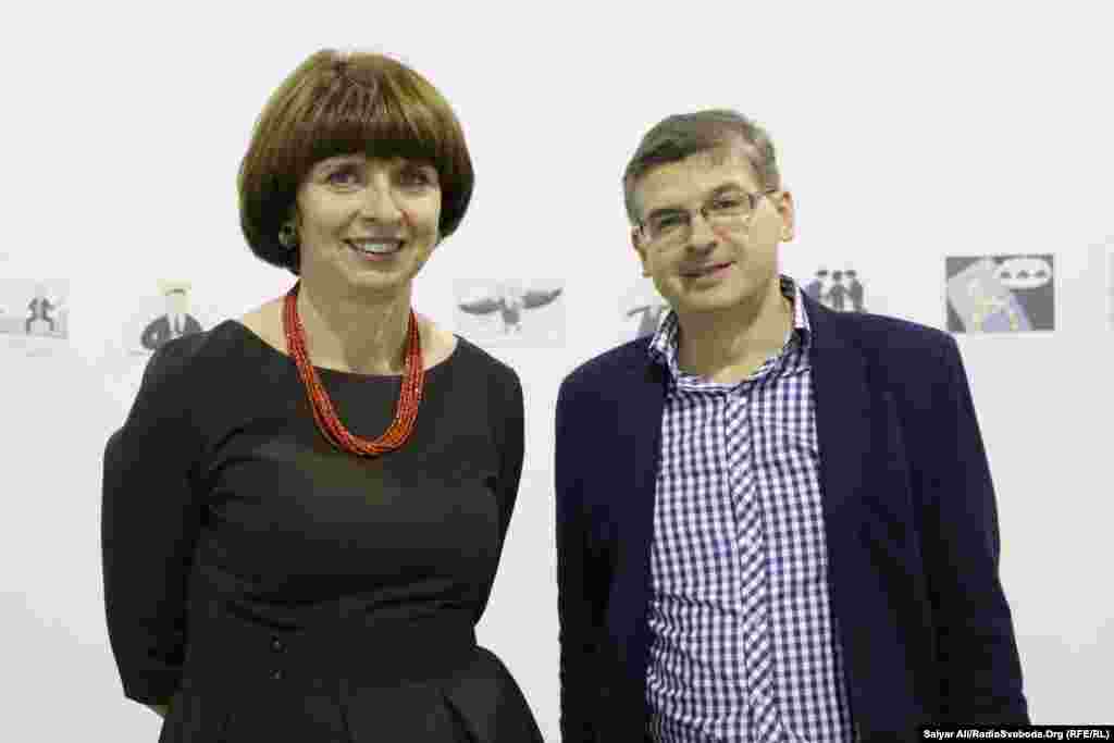 Головний редактор київської редакції Радіо Свобода Інна Кузнецова і політолог Володимир Горбач