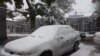 Tajikistan -- the first snow in this winter in Tajikistan, Dushanbe, 08Nov2011