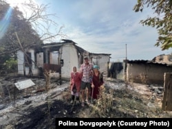 Жители разрушенного села Темировка Запорожской области