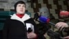 Народний депутат Надежда Савченко во время визита на оккупированные территории. Макеевка, 24 февраля 2017 года