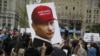 Антитрамповский "Марш за правду" в Нью-Йорке, июнь 2017