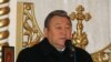 Аким Актюбинской области Елеусин Сагиндиков поздравляет верующих с Рождеством Христовым. Актобе, 7 января 2009 года. 
