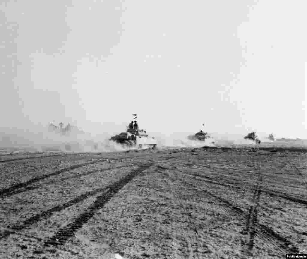 When British Tommies pulled off their tanks’ disguises and charged into battle, the northern German forces were caught off-guard and Britain won its first major land battle against Nazi Germany.