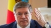 Moldovan Ambassador to Russia Andrei Neguta meets with journalists at the Moldovan Embassy in Moscow on August 7.