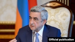 Президент Армении Серж Саргсян